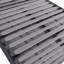 Lit escamotable double avec garde-robe et amp; Tiroirs, aucun sommier requis, robustes Gris peu encombrant