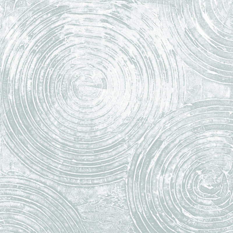 Circle Texture - Wrapped Canvas Print, 30cm H x 30cm W x 3.8cm D