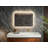 Bathroom Mirror with Led Lights, Anti-Fog, Wall Mounted, Dimmable, Horizontal/Vertical-1928911518