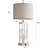 Set Of 2 Farmhouse Table Lamps With USB C+A Charging, 3-Way Dimmable Touch Control, Includes 4 LED Bulbs, Rustic Industrial Design For Bedroom, Living Room, And Office