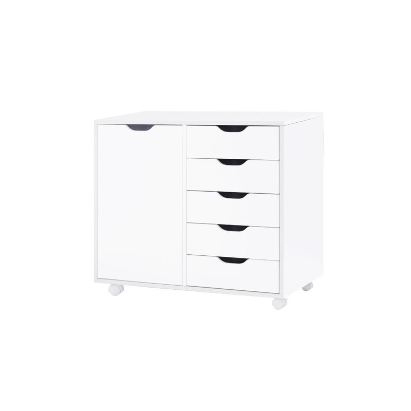 Garysburg 5 - Drawer Accent Chest, White