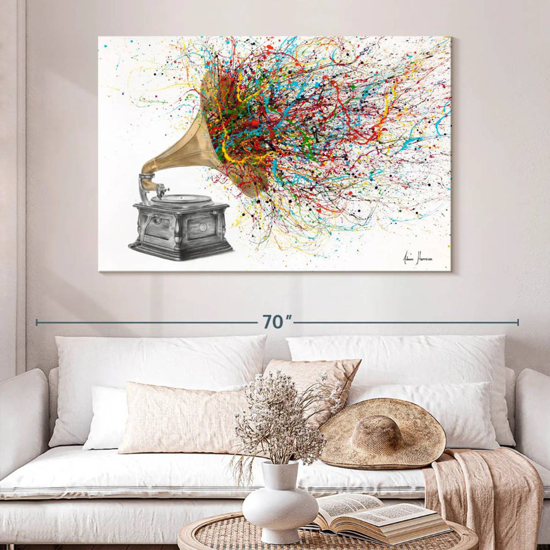 Abarca Turn It Up, 34" H x 51" W