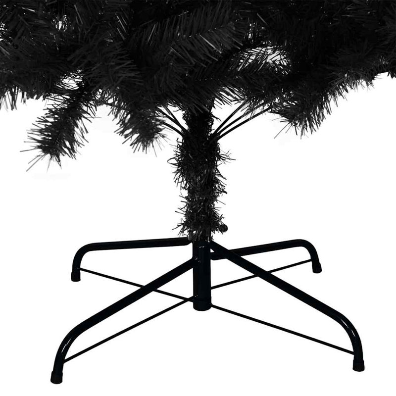Christmas Tree with 300 LEDs with Stand PVC, 7.87' H, White