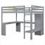 Lit mezzanine avec bureau en L, garde-robe et tablettes de rangement-1730610487-1730610486