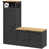 Black; Natural Wood