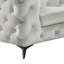 Canapé modulaire en tissu beige avec 4 coussins Atronia