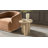 Pendle 19.75"W Modern Round End Table with Oak Finish and Sculptural 3-Leg Base Set of 2-1478294705
