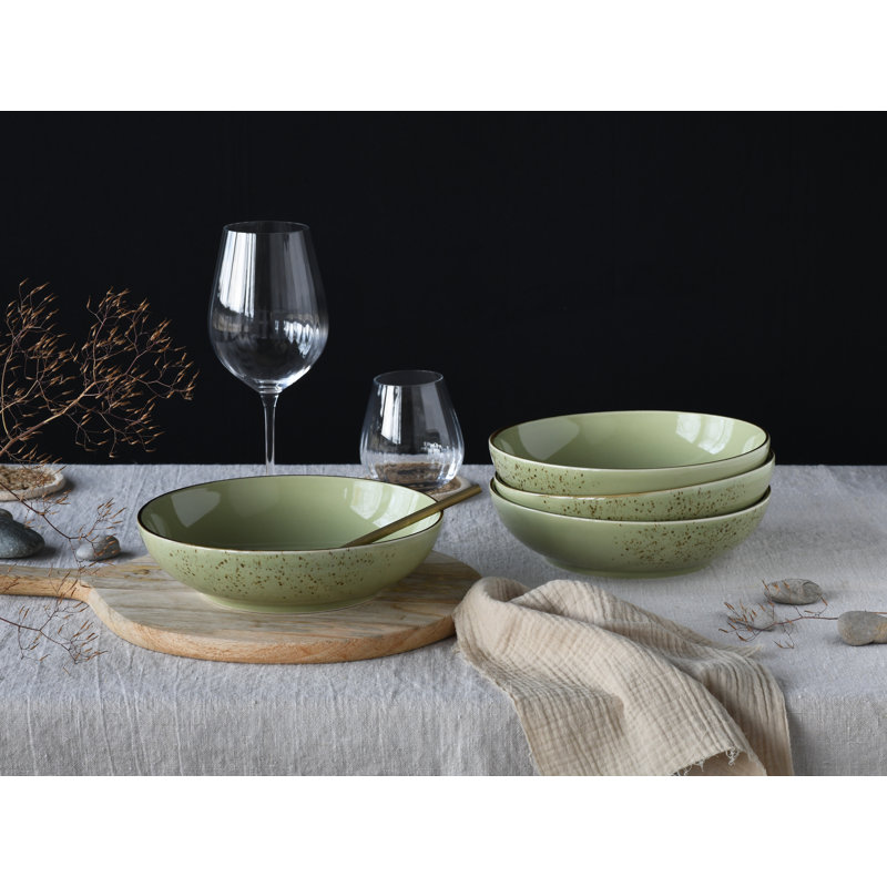 Nature 4-tlg. Servierschüssel Creatable,Nature Collection Earth, Green