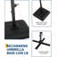 10x10Ft Square Solar LED Cantilever Umbrella , with Weighted Base-24810444