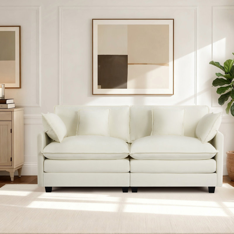 Canapé Stovall, Beige