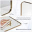 Miroir de salle de bain Inse Cadre en acier inoxydable-751417637-783315916