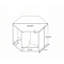 Table basse hexagonale-280654374