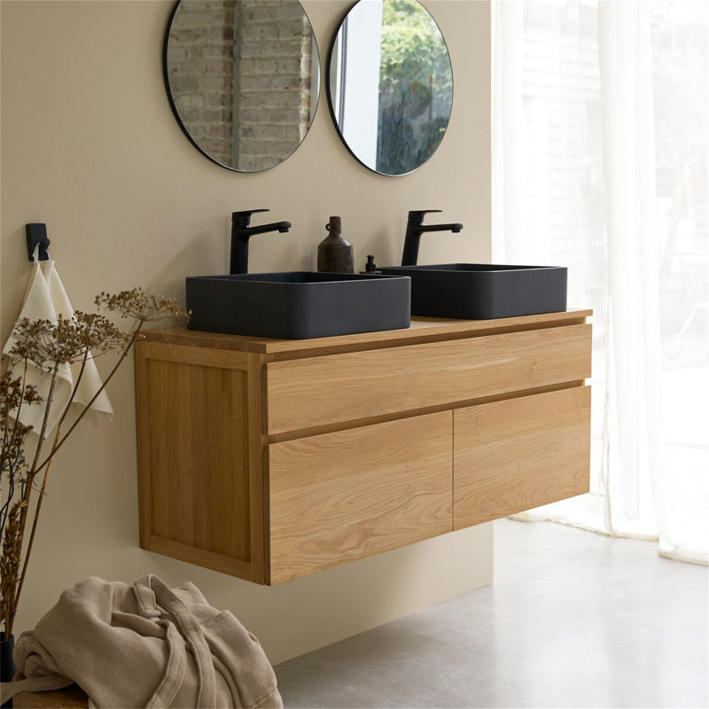 Maker 120 mm Double Bathroom Vanity Base