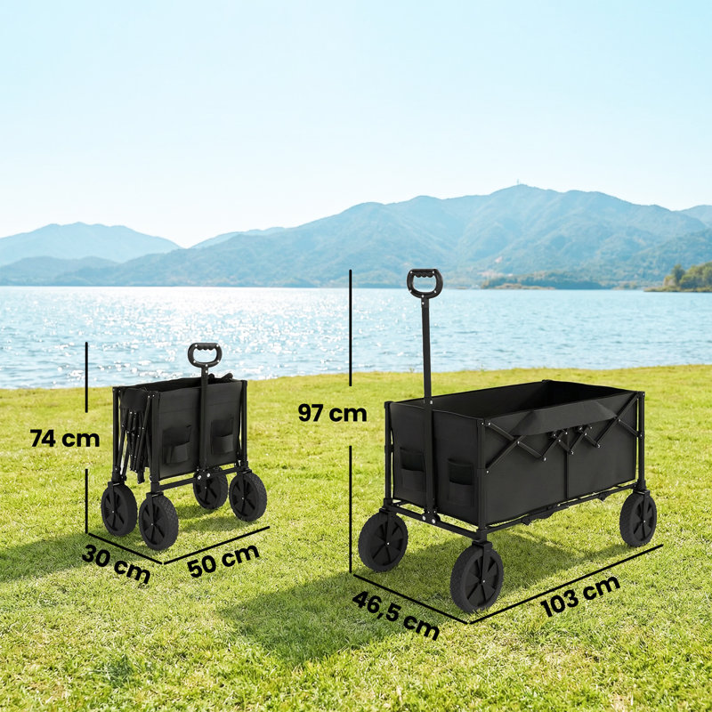 Camping Trailer, Black