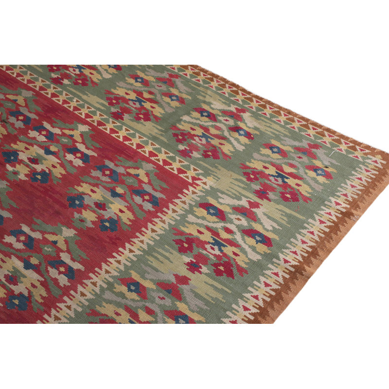 One-of-a-Kind Rectangle 9'9" X 12'6" Hand Knotted Area Rug