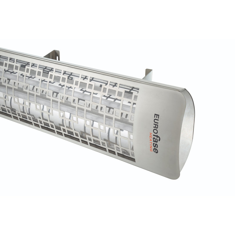 Chauffe-terrasse électrique 39 pouces Eurofase, Acier inoxydable