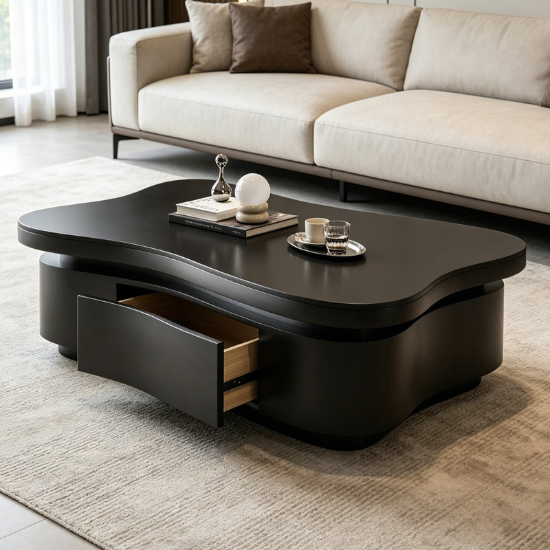 Table basse Creative, H 12,99 po x l 47,24 po x P 27,55 po
