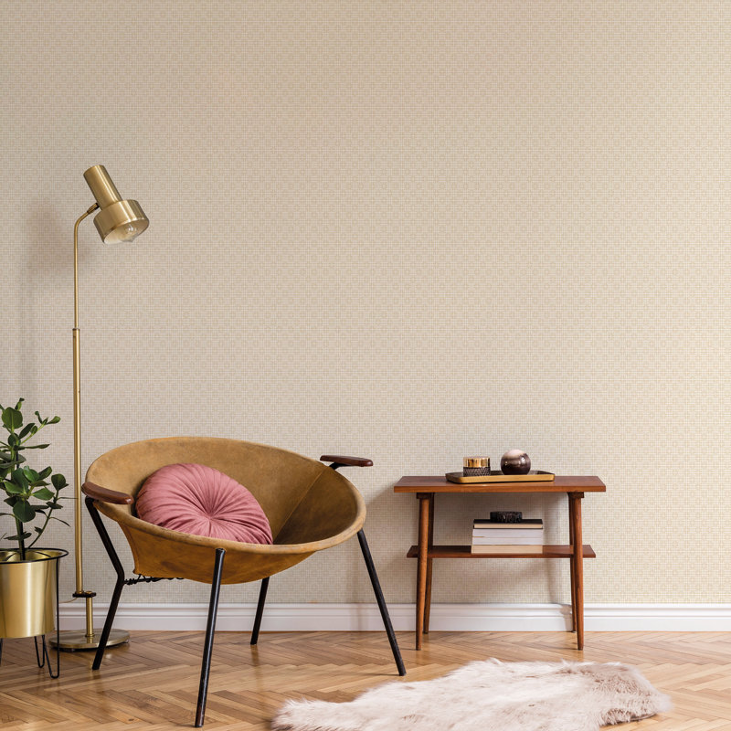 Forman 10m x 53cm Wallpaper Roll, Beige
