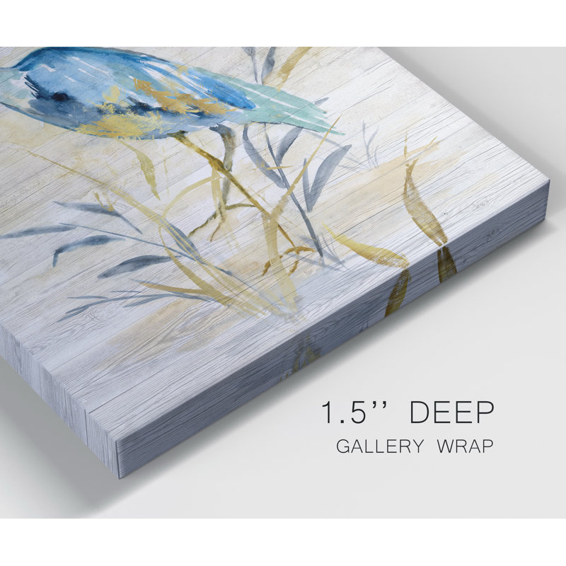 " Blue Heron II ", 48" H x 32" W x 1" D