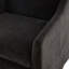 Fauteuil d'appoint pivotant à jupe Luisa