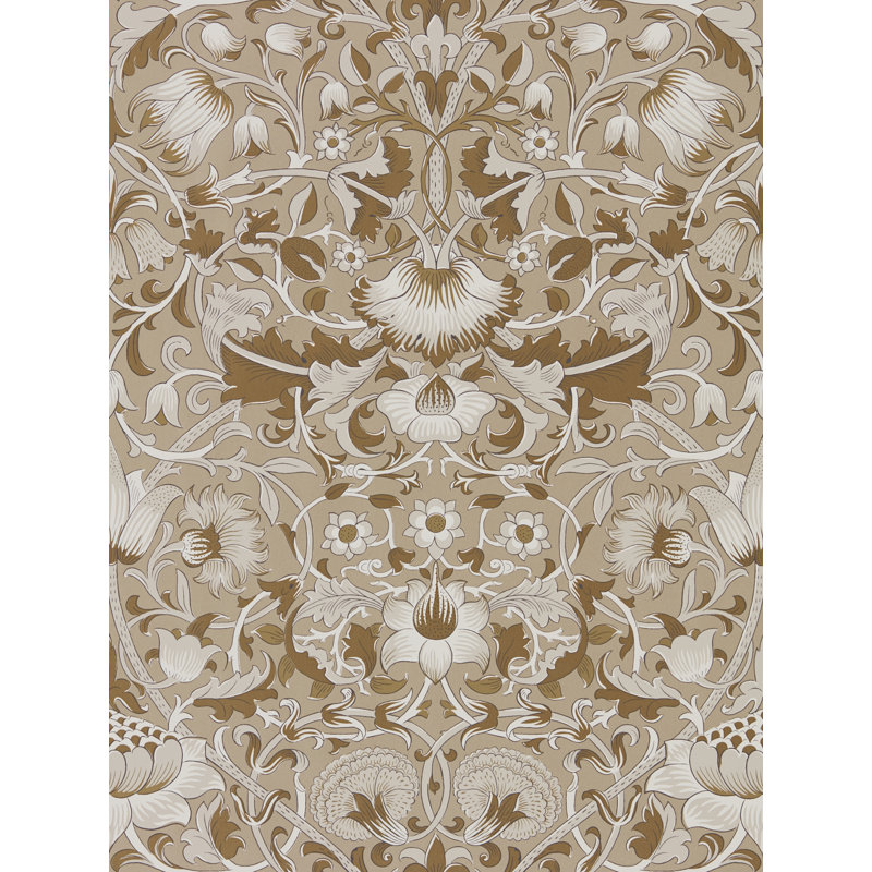 Pure Lodden Wallpaper, Gilver/Gold