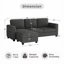 Canapé rembourré 78 po Jaydie-1732732986