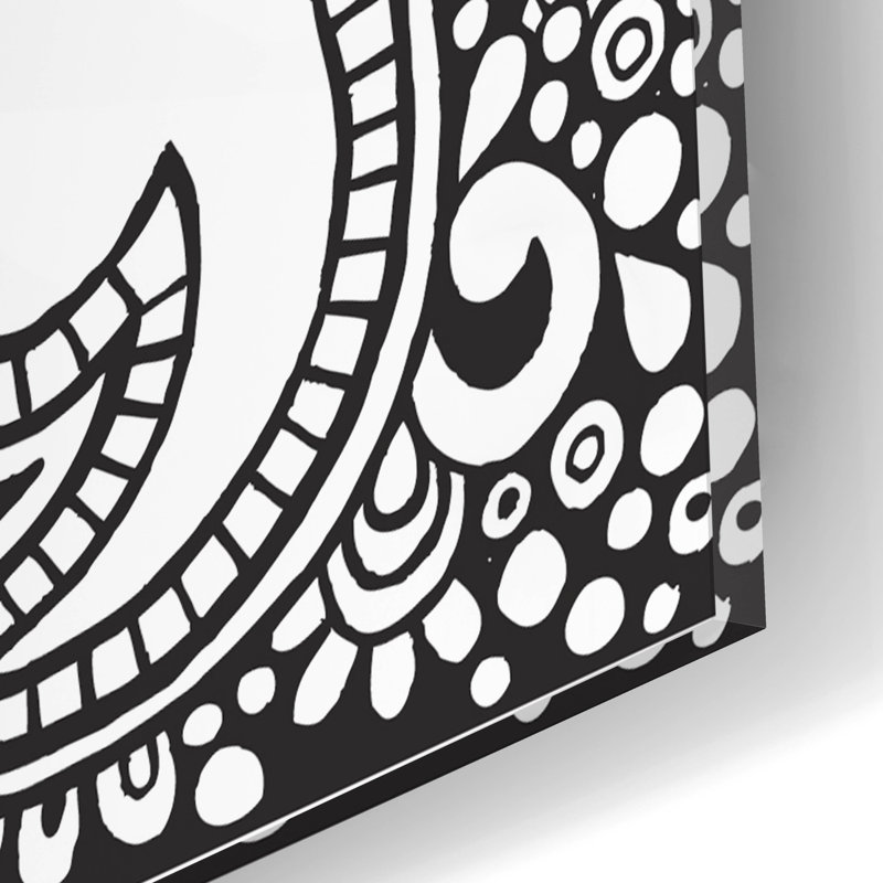 «Sunshine» par Hello Angel, art mural en verre acrylique, H 12 po x l 12 po x P 0,13 po