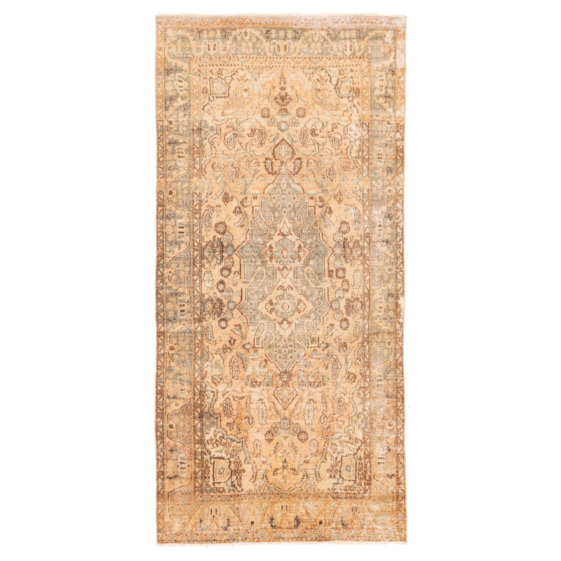 Tapis brun clair Antalya 5 pi 2 po x 11 pi 0 po
