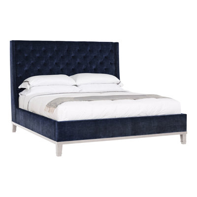 Michael Weiss Upholstered Wingback Bed