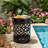 Christopher Knight Home 13.75" W x 13.75" D x 18" H Iron Patterned Metal Side Table