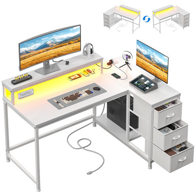 Steel Computer Desk