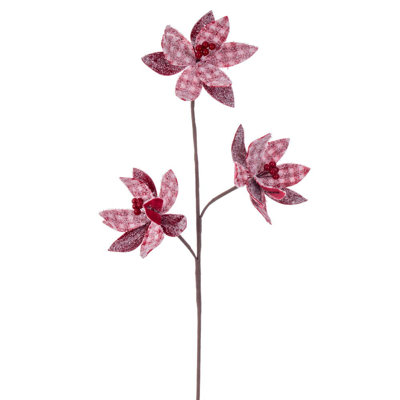 Vaporisateur artificiel poinsettia 27 po Vickerman