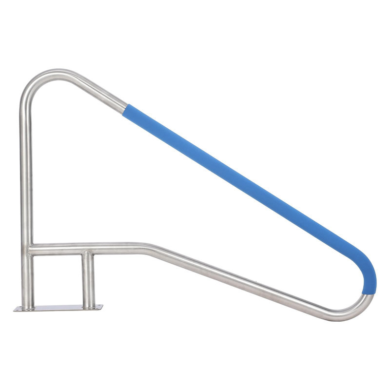 Main courante en acier inoxydable, H 32 po x l 55 po