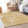 Premium Machine Washable Prisco Gold Rug