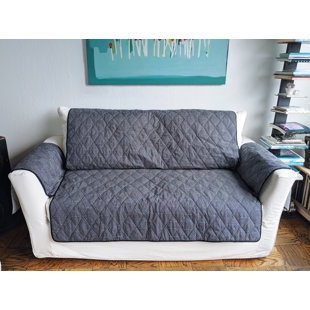 Cotton Box Cushion Sofa Slipcover