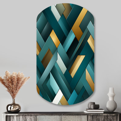 Hinckley - Abstract Metal Art In Irregular Shape