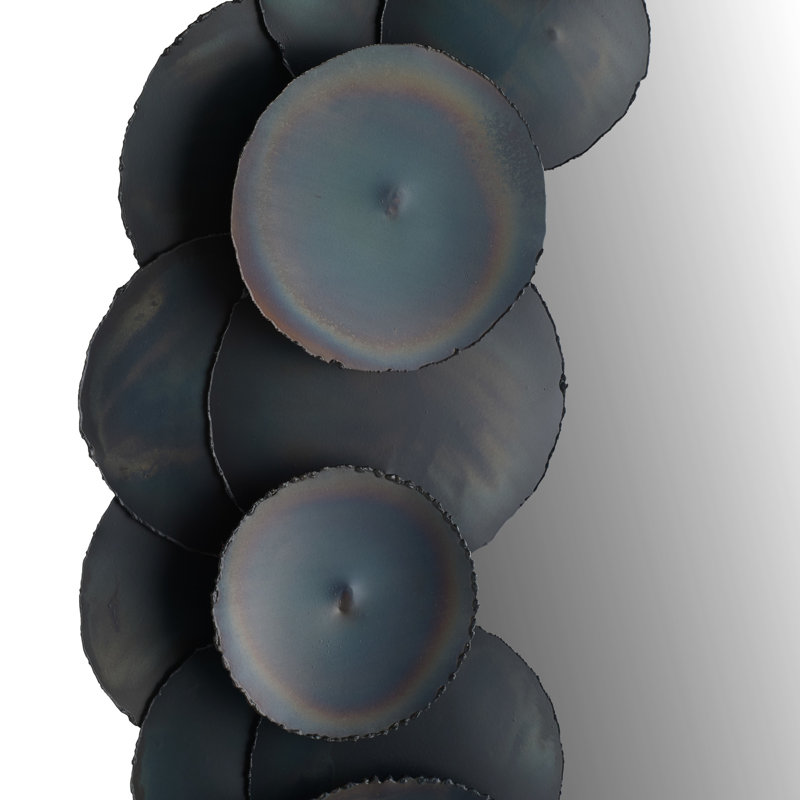 Kensey Round Iron Mirror