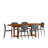Anautica 6 - Person Patio Dining Set with Oval Table