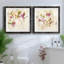Floral Muse IV - ensemble de 2 reproductions d'art sur papier encadré-1187159309-1187159307