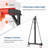 Adjustable Height 2-Ton Gantry Crane with Rolling Trolley & Hooks-1063433784