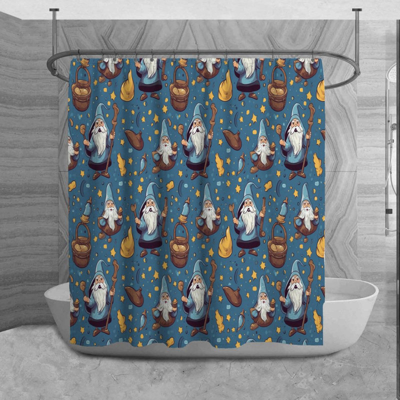 Rideau de douche Sylka, L 70 po x H 73 po