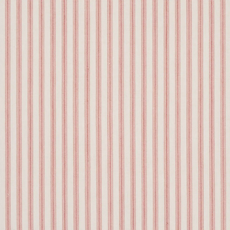 Tissu à rayures Wellfleet, Rose