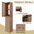 Olita Wall-Mounted Floating Bathroom Storage Cabinet