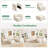 Abramson U-Shaped Chenille Sectional Cloud Sofa with Chaise-1636271529