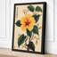 Golden Hibiscus Bloom Botanical - Wrapped Canvas-654481184-654481192