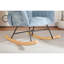 Chaise berçante Modern