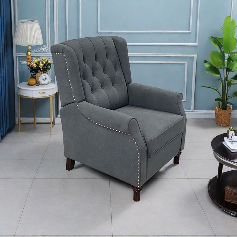 Fauteuil inclinable Statis, Lin gris