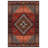 Nomad Spirit Collection Digital Print Cotton-Polyester Blend Rug – Red-2081565286
