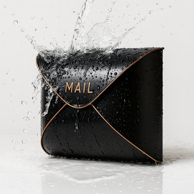Envelope Steel Wall Mounted Mailbox