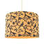 18cm H Bamboo Drum Lamp Shade ( No Direct Attachment Method ) in Navy